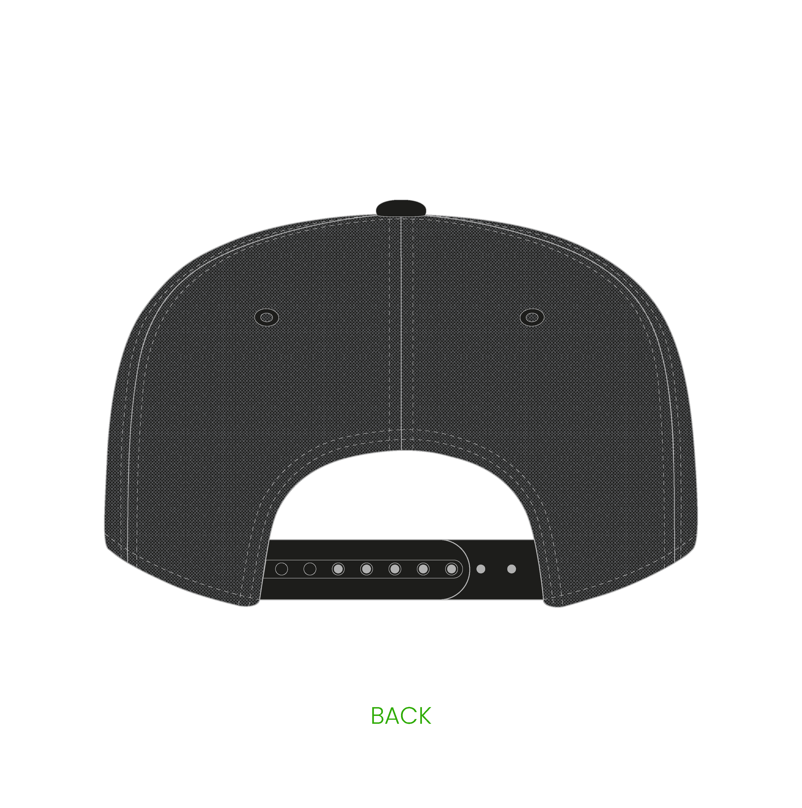 #7 | 5-panelers foam trucker kasket med flad skygge og snapback lukning
